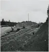 Banbyggnadsarbete vid Kåbdalis.