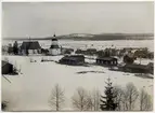 Vy över Matarengi kyrka.