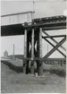 Provisorisk viadukt vid Olskroken.