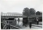 Strömsholm, järnvägsbron över Borgå sund söder om Strömsholm på linjen mellan Kolbäck och  Rekane.