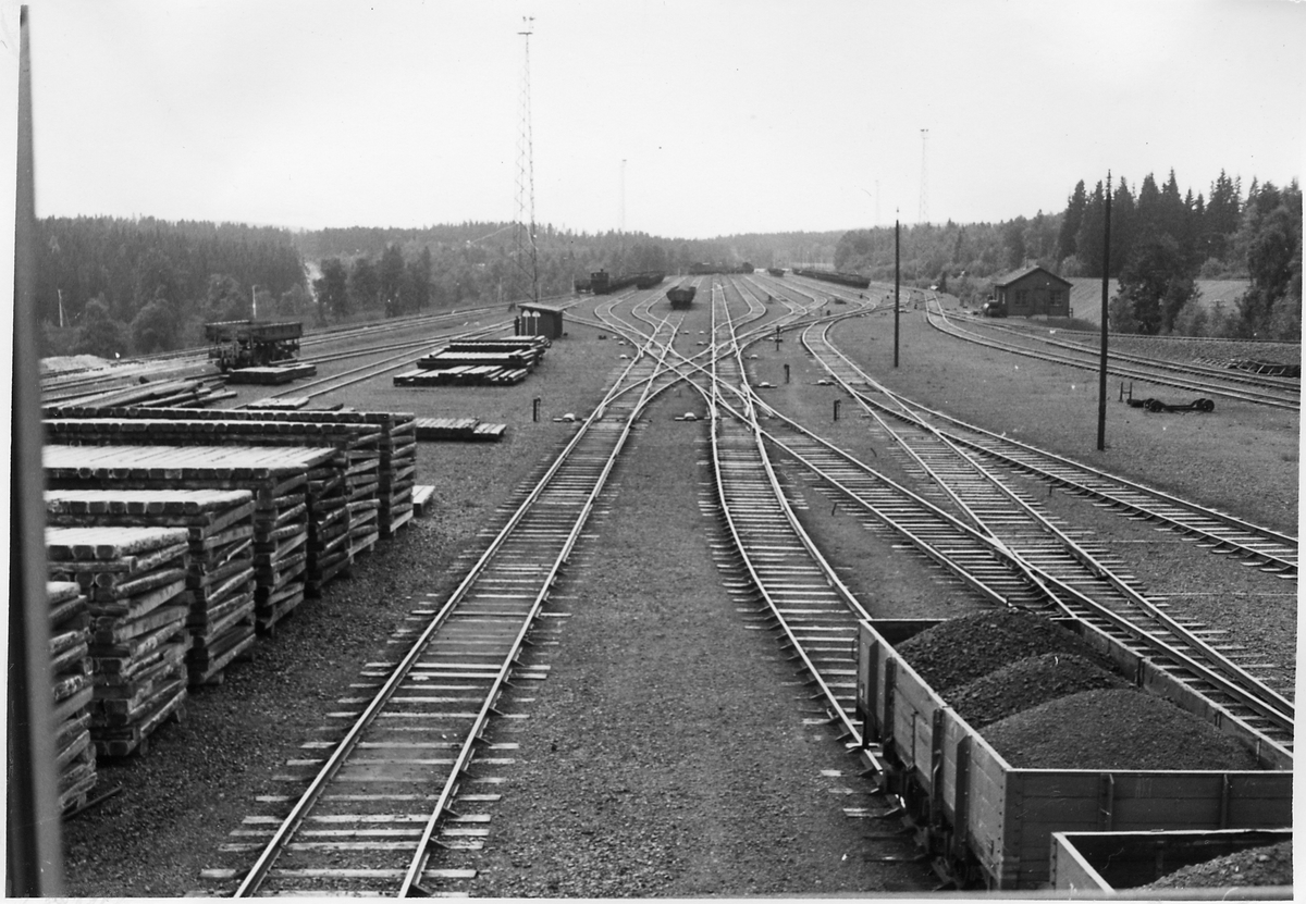 Grängesberg, bangård.