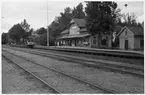 Svartå station inför elektrifieringen.