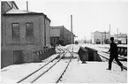 Stationsområde vid Karlstad Östra station.