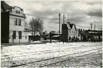 Värtan station inför elektrifieringen.