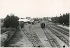 Bangården vid Ljusdal station