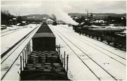 Ånge stationsmiljö.