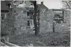 Bostadshus under uppbyggnad.