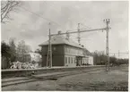 Karlsborgs stationshus efter ombyggnaden.