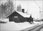 Kafé vid Murjek station.