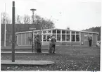 Entréfasaden på Sigtuna busstation.