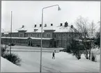 Östersund Central med fasad mot staden.