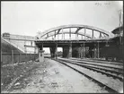 Vy över Kruger & Tollbron och bangården.