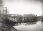 Järnvägsbroarna vid Fiskeby.