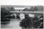 Tullbron, stenvalvsbron över Ätran i Falkenberg.