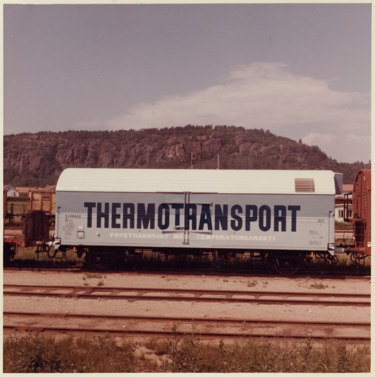 Statens Järnvägar, SJ Gffoz 49402 frystransport.