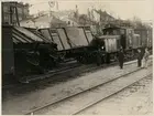 Statens Järnvägar, SJ Ub 279 tågolycka vid Stockholms Södra station maj 1935.