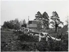 Vattenhoar för hästar. Tendervagn Statens Järnvägar, SJ 1022.