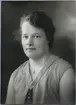 Astrid Maria Andersson, ca 20 år gammal.
Astrid Andersson var det andra barnet till Tekla och Pelle  Andersson. Den 10 november 1938 gick Astrid tragiskt bort efter en tids sjukdom. Hon efterlämnade mor, far, syskon och fästmannen Oskar Rapp.