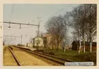 Skytts Vemmerlöv station 1971. Malmö - Trelleborgs Järnväg, MTJ. Stationen öppnades 1898 och lades ner 1973. Men används fortfarande som trafikteknisk station. Stavades Skytts Vemmerlöf före 1916. Banan elektrifierades 1933.