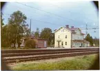 Trehörningsjö station.