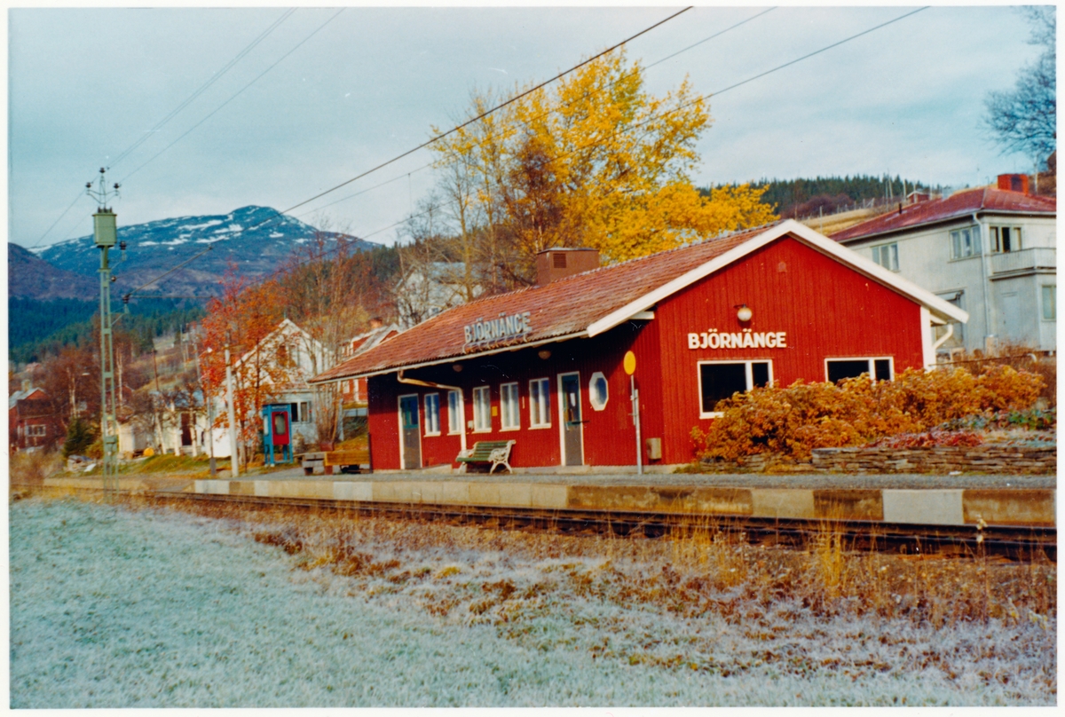 Björnänge stationshus.