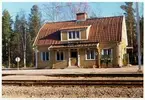 Trödje station omkring år 1972.