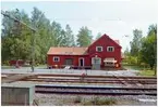 Dalgränsen station omkring år 1972.