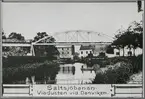 Viadukten över Danviken. På linjen mellan Stockholm Saltsjöbanan och Henriksdal.