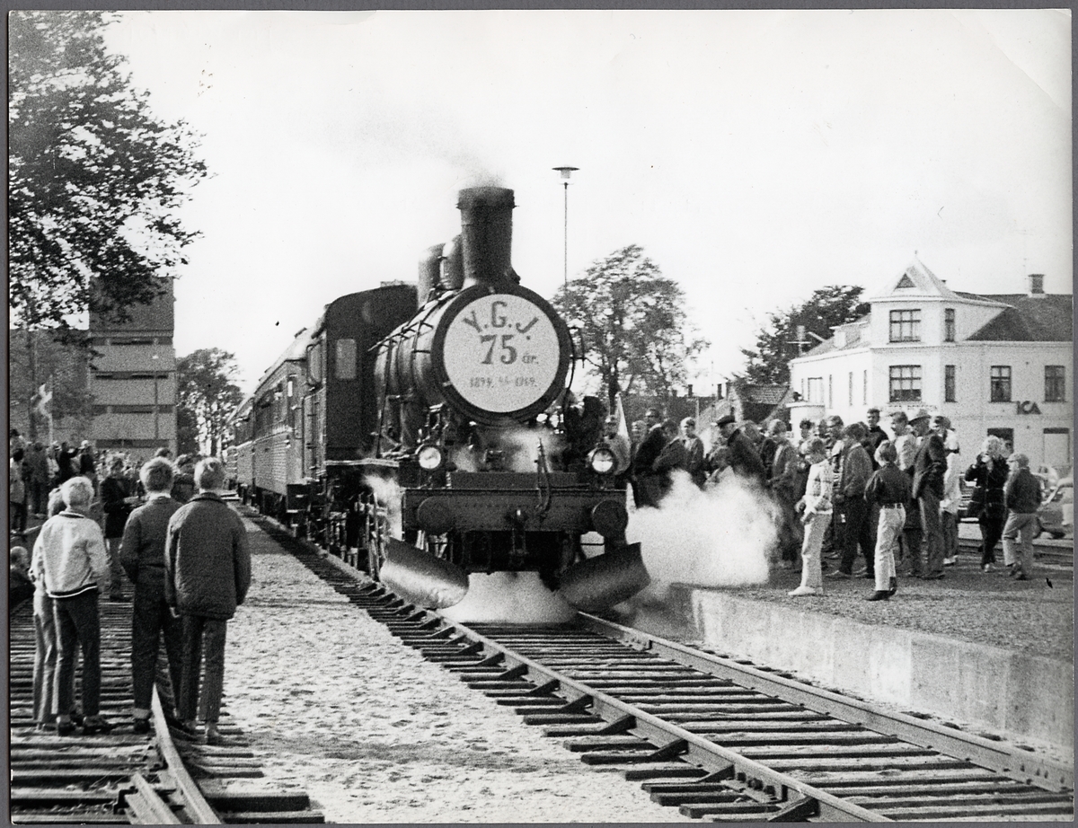 Ystad - Gärsnäs Järnväg, YGJ 75 års jubileum.