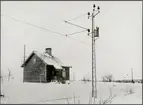 Belysningstransformator vid banvaktstuga 493 på linjen mellan Rautas - Kiruna.