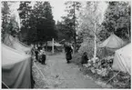 Finska flyktingar i Haparanda, hösten 1944.