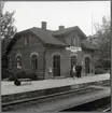 Stationsmästaren och Linderöd station.
