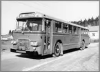 Trafikaktiebolaget Grängesberg - Oxelösunds Järnväg, TGOJ. Scania-Vabis buss.