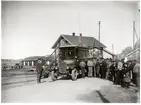 Buss linjen Dingle - Gravarne. Statens Järnvägar, SJ.