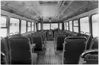 Statens Järnvägar, SJ buss 2561. Interiörbild.