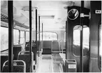 Statens Järnvägar, SJ buss 2634. Interiörbild.