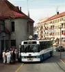 Statens Järnvägar, SJ buss 2305 vid Lysekil station.