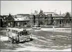 Busstorget utanför Borås Central.