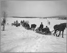 Häst och släde i filmen 