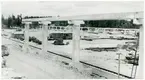 Transportanläggning under uppbyggnad i Oxelösund.