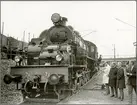 Extratåg med Trafikaktiebolaget Grängesberg - Oxelösunds Järnvägar, TGOJ M3t 71 turbinlok. Samordnad mellan Svenska Järnvägsklubben, SJK och militär lokprovning.