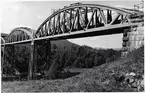 Järnvägsbron över Indalsälven på linjen mellan Ragunda och Bispgården.