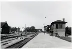 Banunderhåll vidTillberga station.