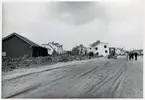 Efterdyningarna av jordskredet i Surte som inträffade den 29 september 1950.