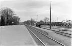 Bangården vid Bjuv station.