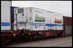 Statens Järnvägar, SJ Sgjnqss-w 82-74-458 1 000-1 med SJ jumbocontainer 1230577.