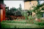 Kuggstångslok vid lokmuseét i Sibiu, Rumänien.