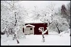 Stuga i Lindsberg, öster om Lännasjön.