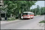 Trådbuss i Mamaia, Rumänien.