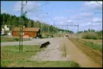 Trafikaktiebolaget Grängesberg  Oxelösunds Järnvägar, TGOJ Bt 307 på väg in till Hedlandet station.